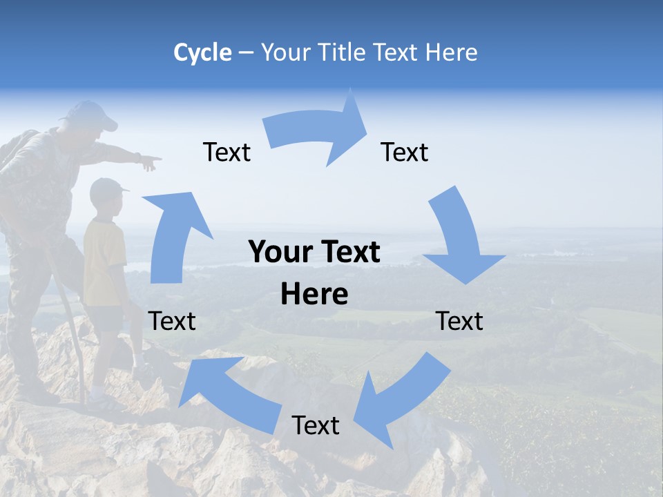Sky Arkansas Together PowerPoint Template
