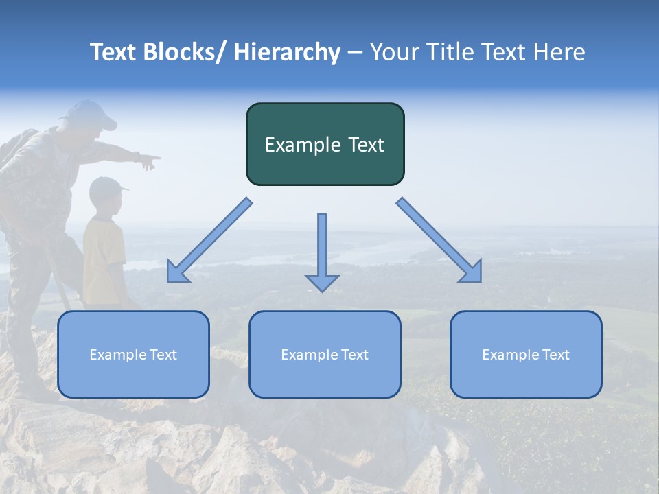 Sky Arkansas Together PowerPoint Template