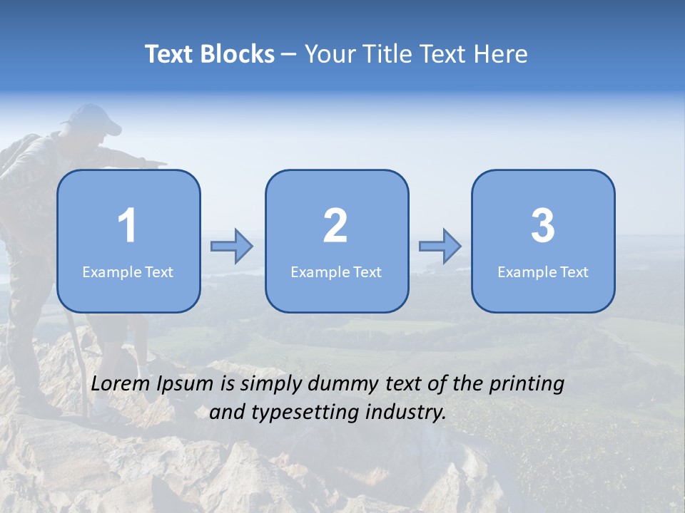 Sky Arkansas Together PowerPoint Template
