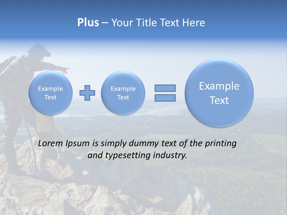 Sky Arkansas Together PowerPoint Template