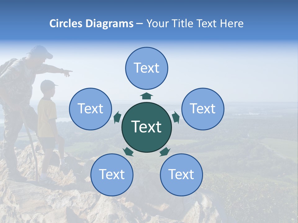 Sky Arkansas Together PowerPoint Template