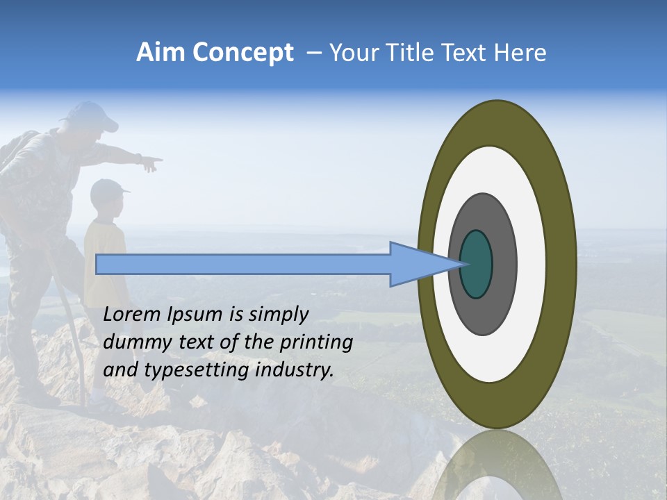 Sky Arkansas Together PowerPoint Template