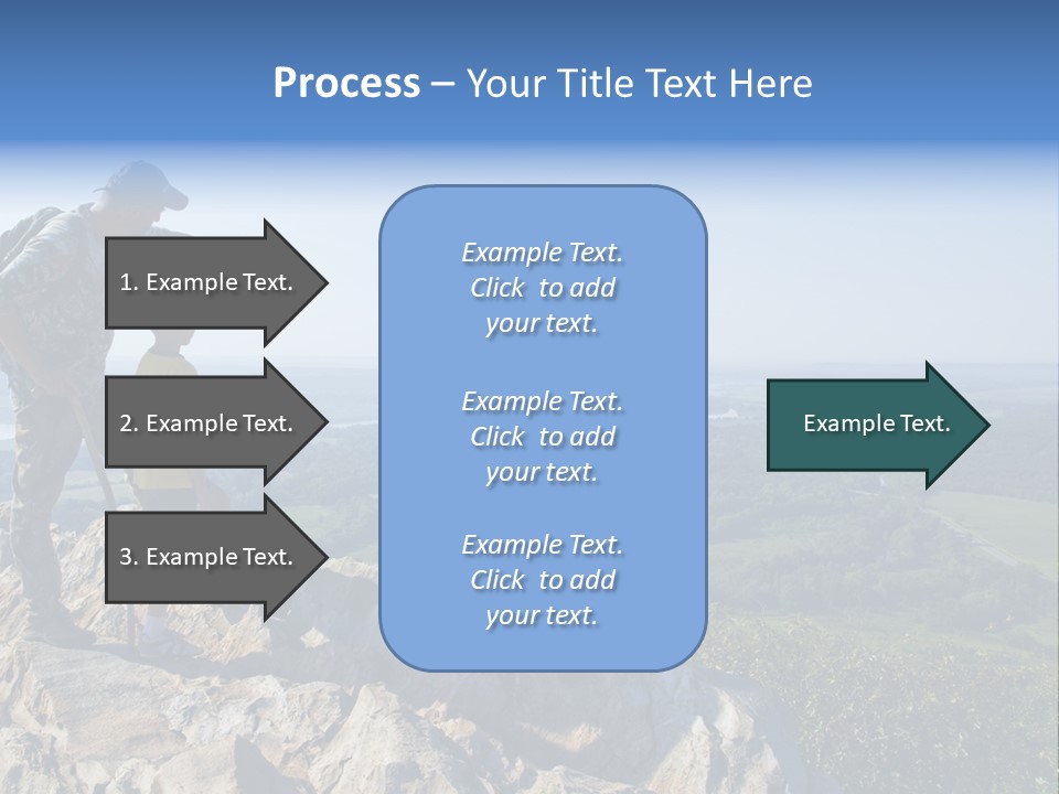Sky Arkansas Together PowerPoint Template