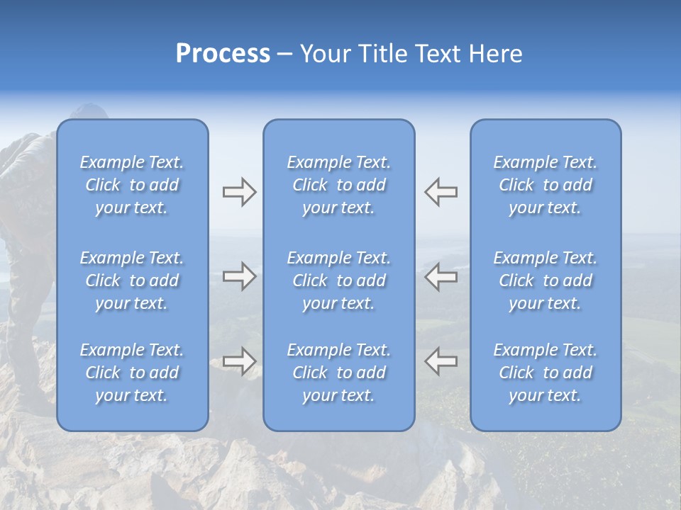 Sky Arkansas Together PowerPoint Template