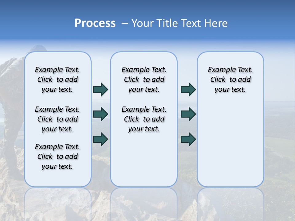 Sky Arkansas Together PowerPoint Template