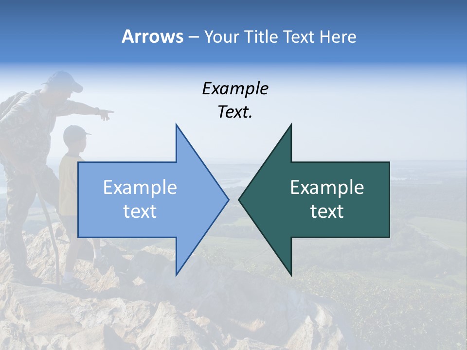 Sky Arkansas Together PowerPoint Template