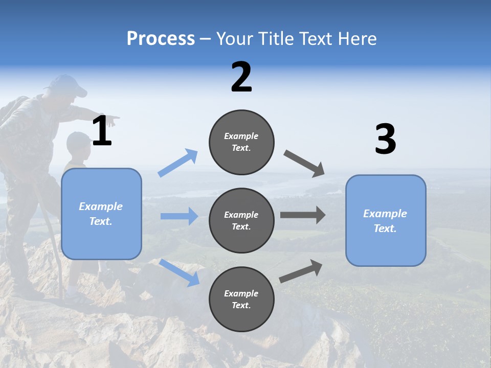 Sky Arkansas Together PowerPoint Template