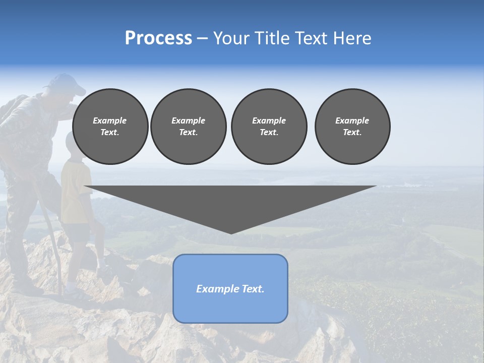 Sky Arkansas Together PowerPoint Template