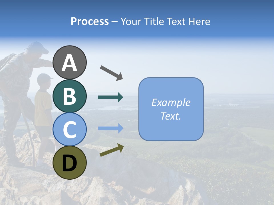 Sky Arkansas Together PowerPoint Template