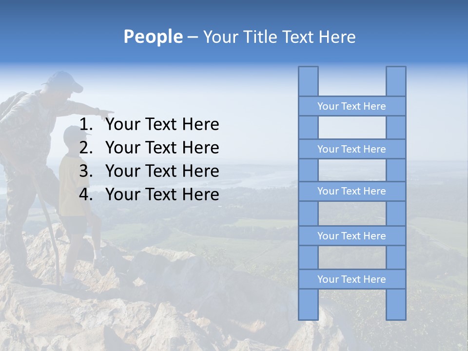Sky Arkansas Together PowerPoint Template