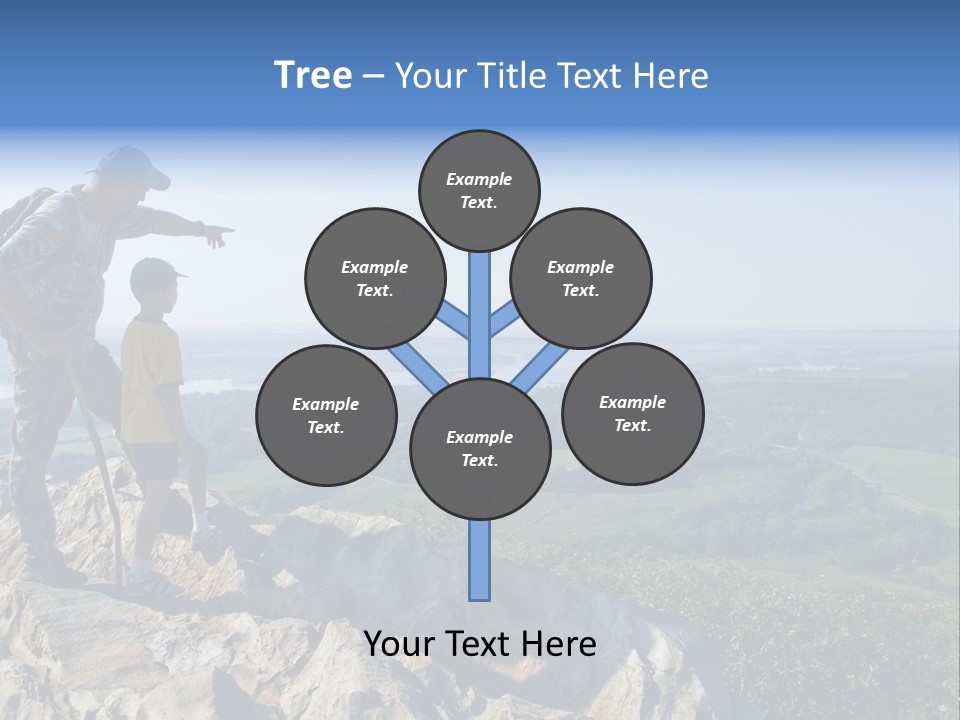 Sky Arkansas Together PowerPoint Template