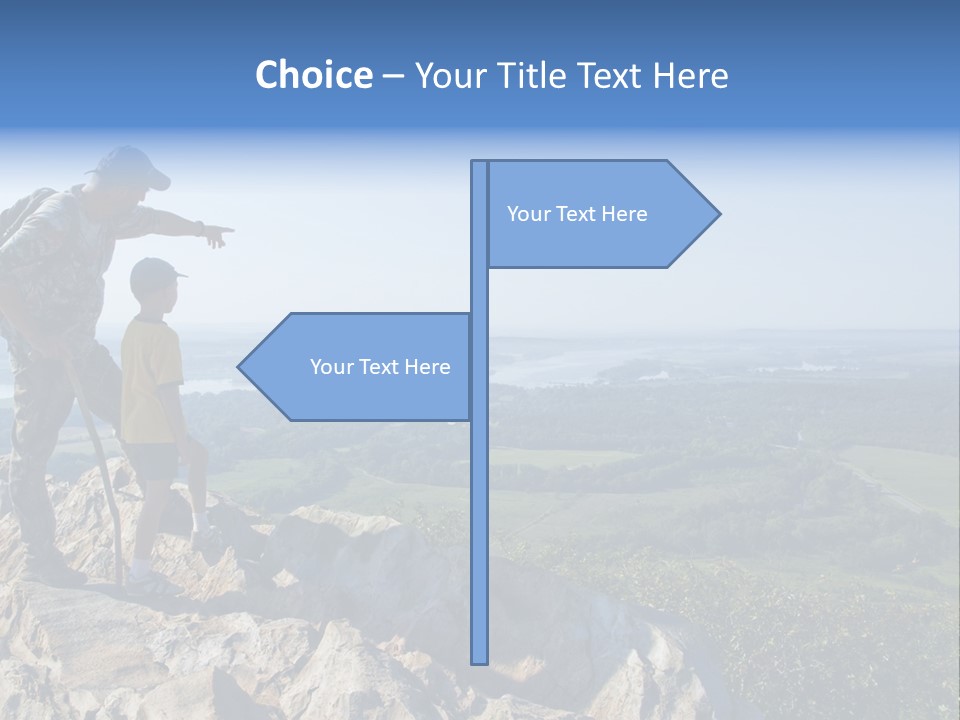 Sky Arkansas Together PowerPoint Template