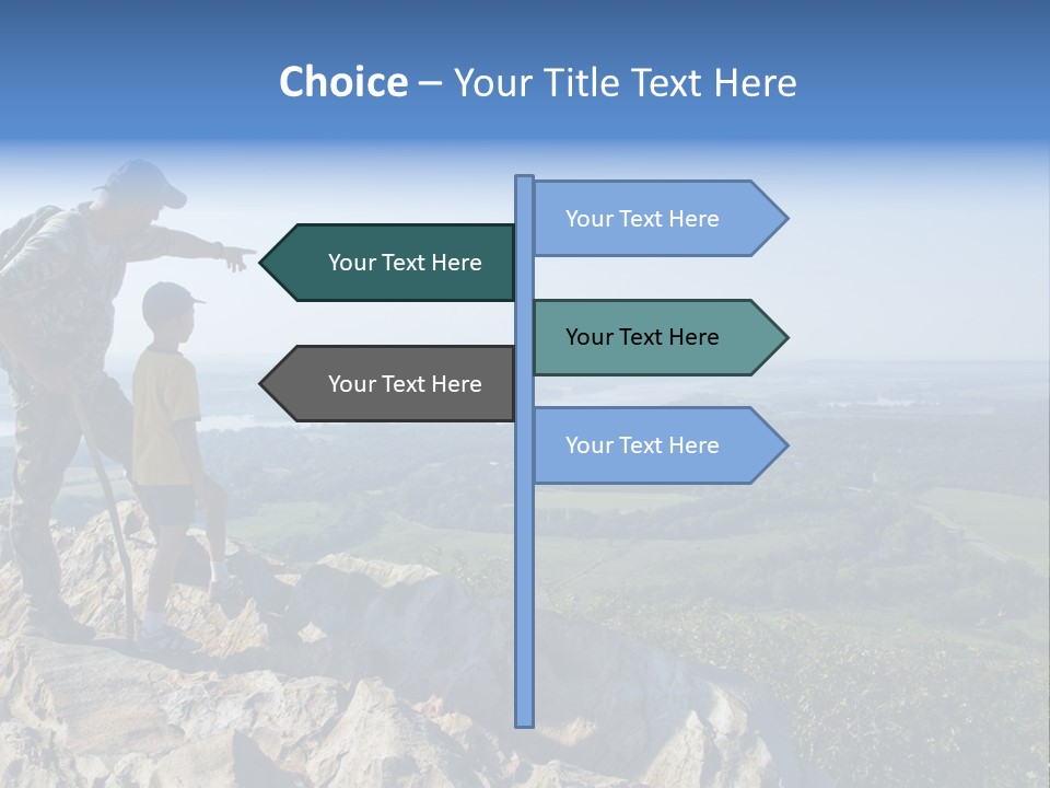 Sky Arkansas Together PowerPoint Template