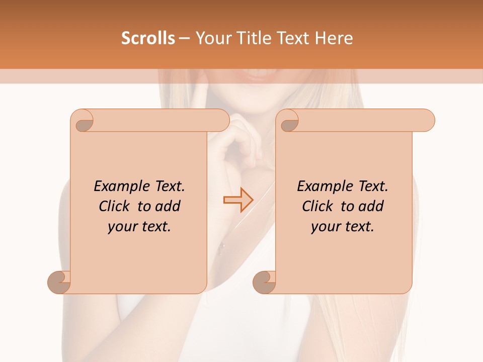 Cheek Studio Crossed PowerPoint Template