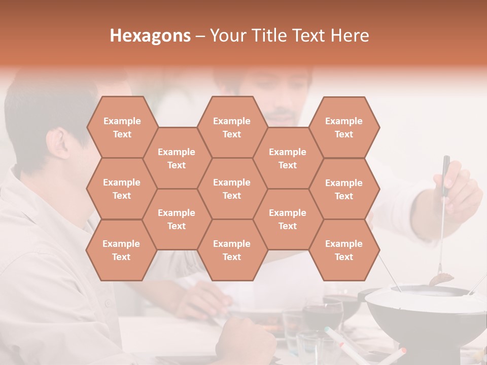 Friends Guys Dish PowerPoint Template