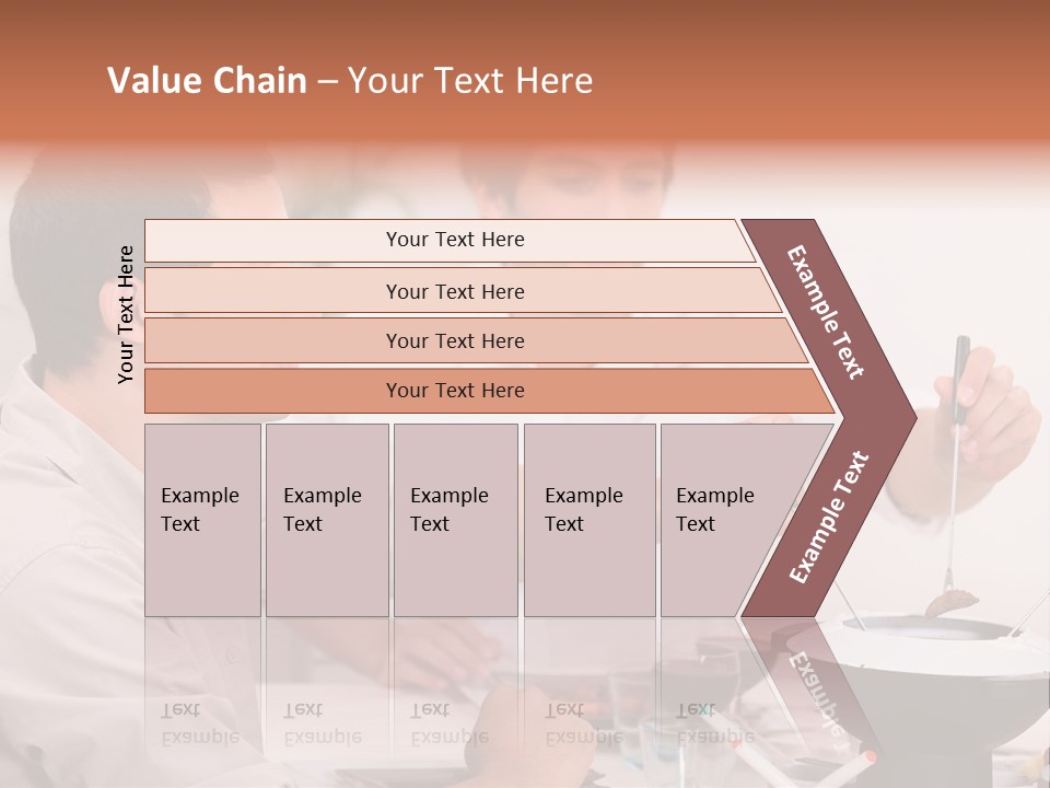 Friends Guys Dish PowerPoint Template