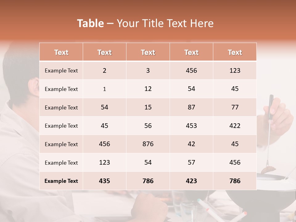 Friends Guys Dish PowerPoint Template