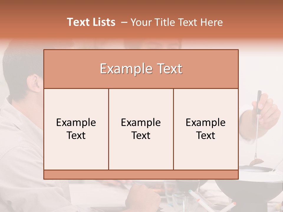 Friends Guys Dish PowerPoint Template