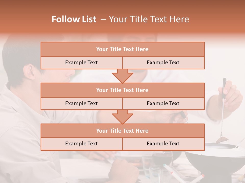 Friends Guys Dish PowerPoint Template