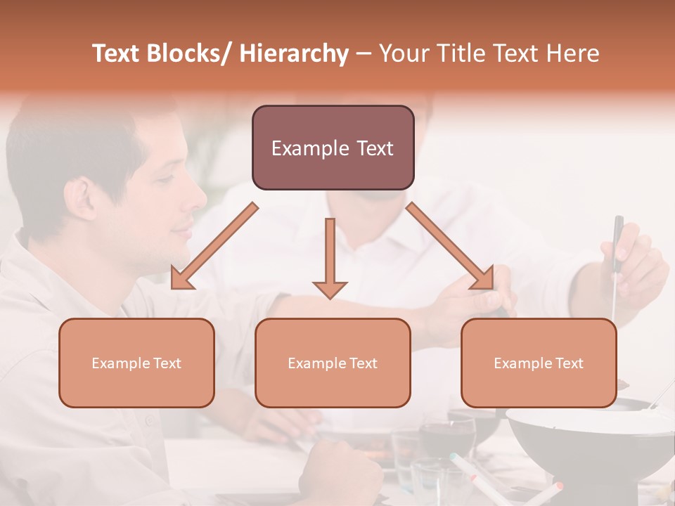 Friends Guys Dish PowerPoint Template
