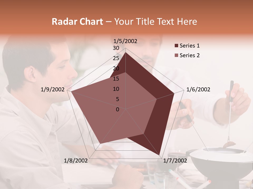 Friends Guys Dish PowerPoint Template