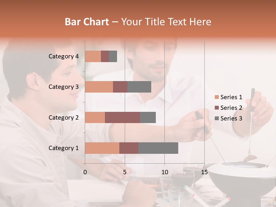 Friends Guys Dish PowerPoint Template
