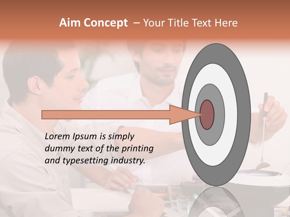 Friends Guys Dish PowerPoint Template