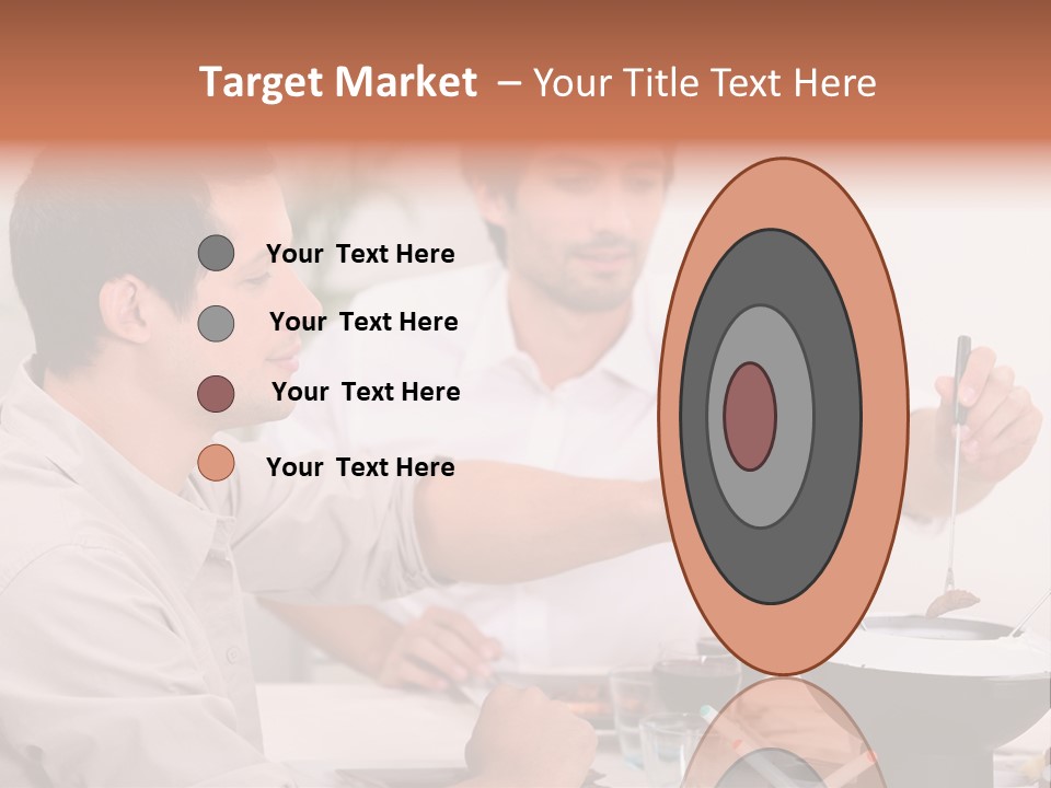 Friends Guys Dish PowerPoint Template