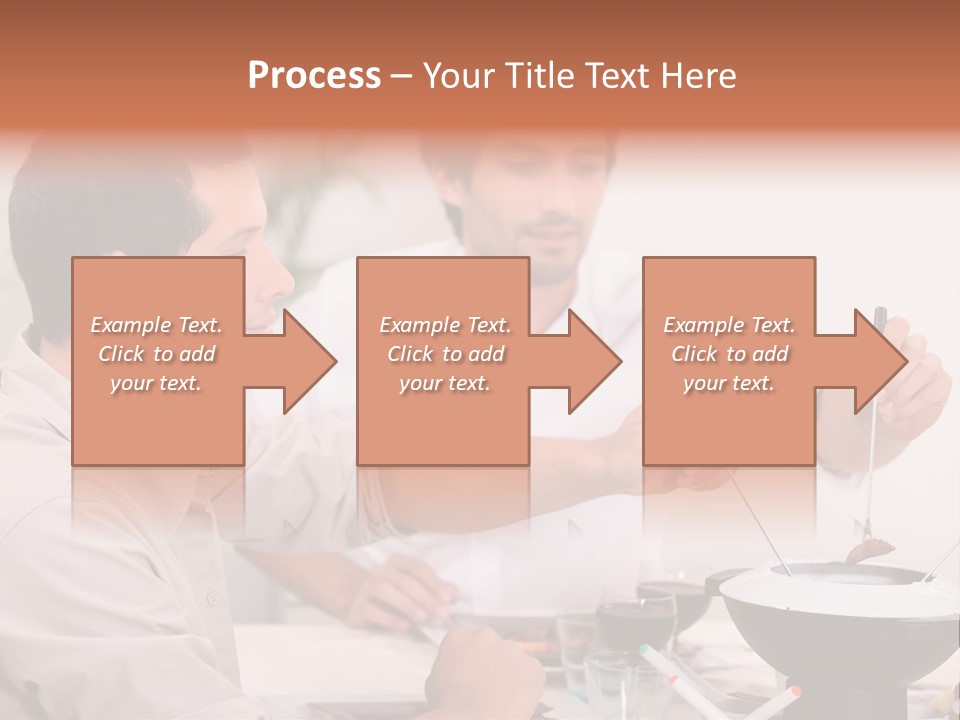 Friends Guys Dish PowerPoint Template