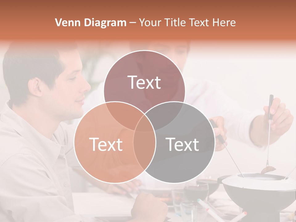 Friends Guys Dish PowerPoint Template