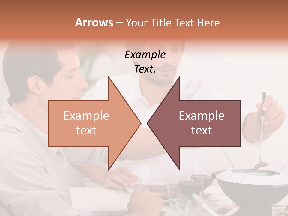 Friends Guys Dish PowerPoint Template