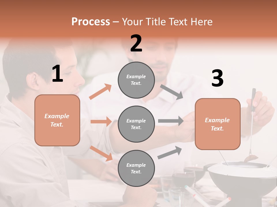Friends Guys Dish PowerPoint Template