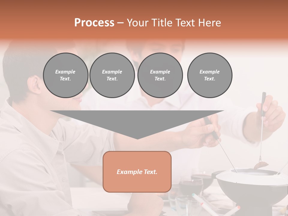 Friends Guys Dish PowerPoint Template
