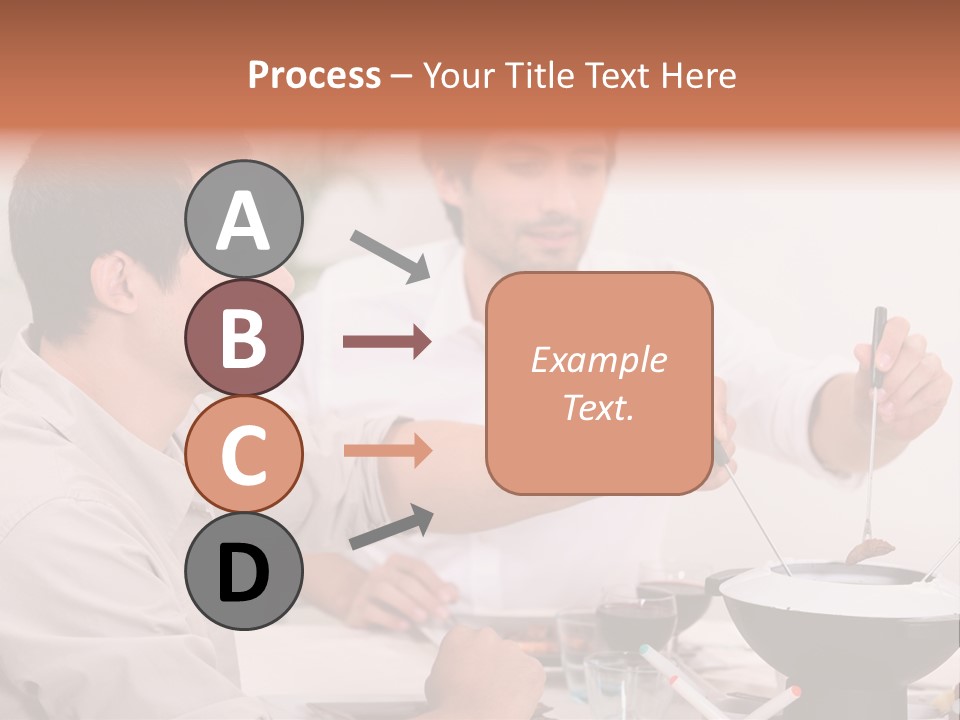 Friends Guys Dish PowerPoint Template