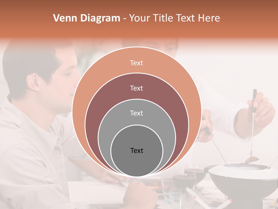 Friends Guys Dish PowerPoint Template