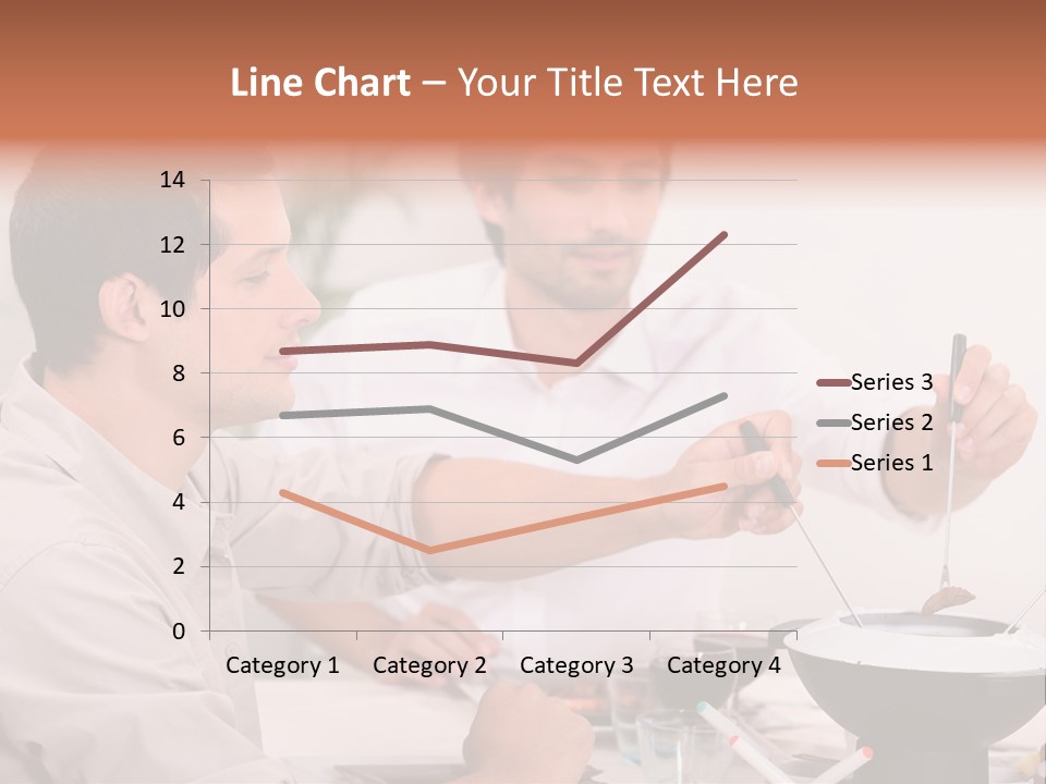 Friends Guys Dish PowerPoint Template