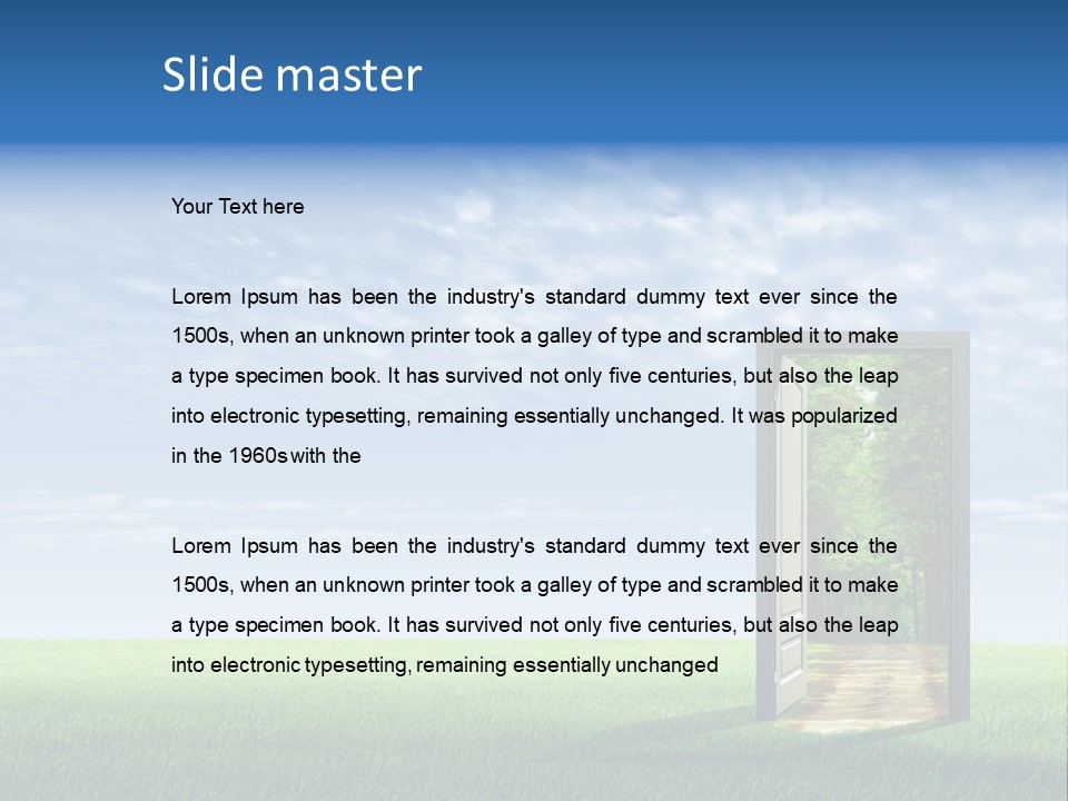 Gastronomy Preparation Cooking PowerPoint Template