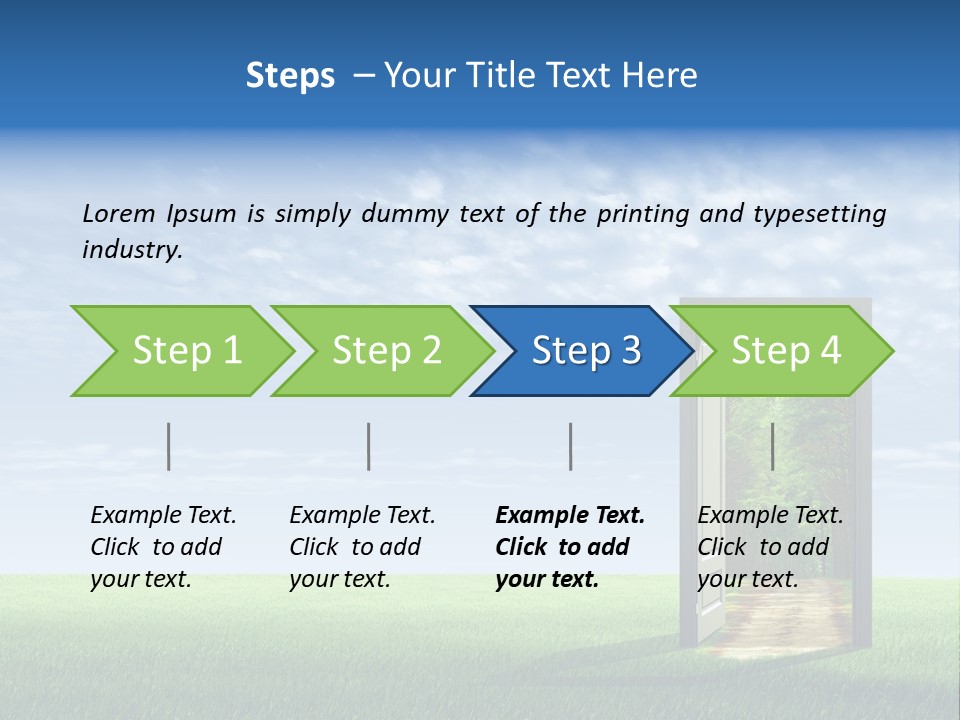 Gastronomy Preparation Cooking PowerPoint Template
