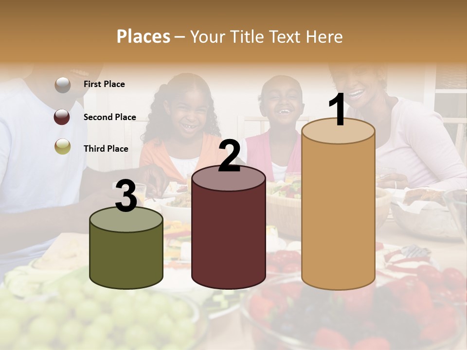 Healthy Nutrition Brunette PowerPoint Template