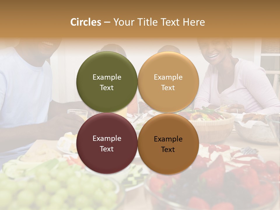 Healthy Nutrition Brunette PowerPoint Template