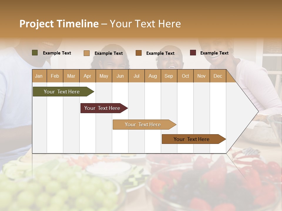 Healthy Nutrition Brunette PowerPoint Template