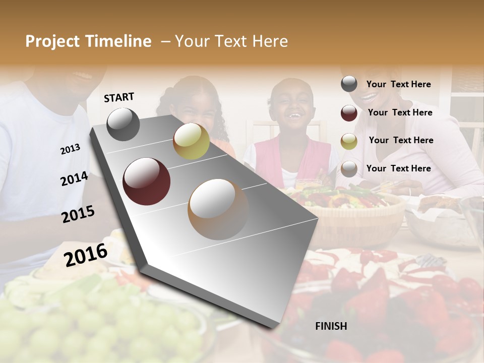 Healthy Nutrition Brunette PowerPoint Template