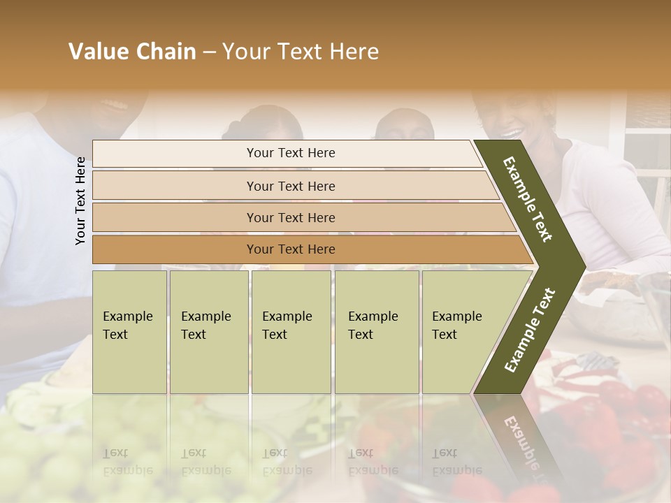 Healthy Nutrition Brunette PowerPoint Template