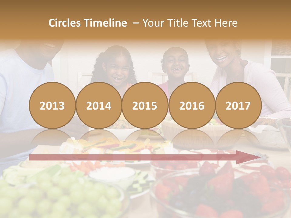 Healthy Nutrition Brunette PowerPoint Template