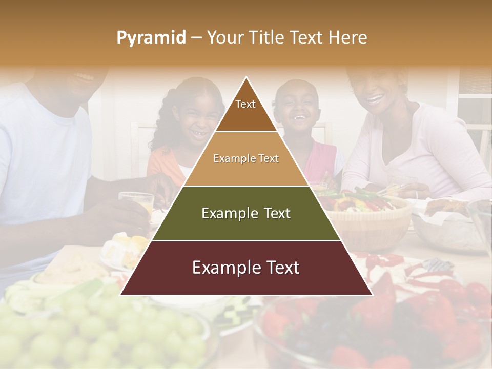 Healthy Nutrition Brunette PowerPoint Template