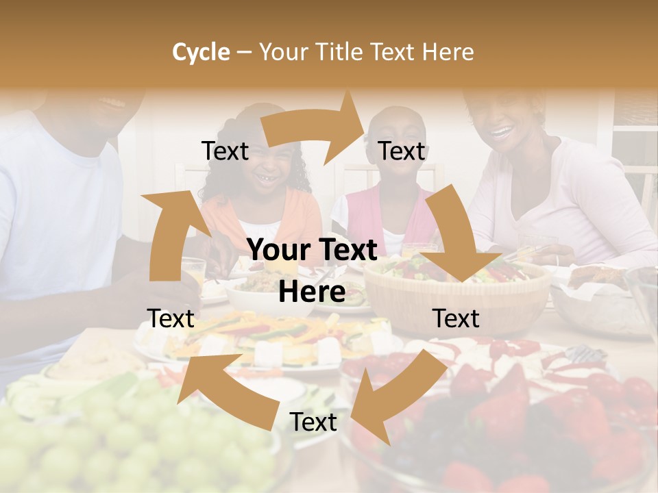 Healthy Nutrition Brunette PowerPoint Template