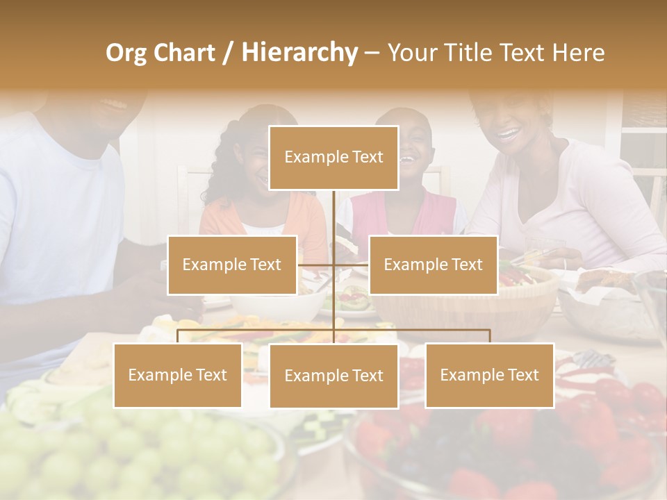 Healthy Nutrition Brunette PowerPoint Template