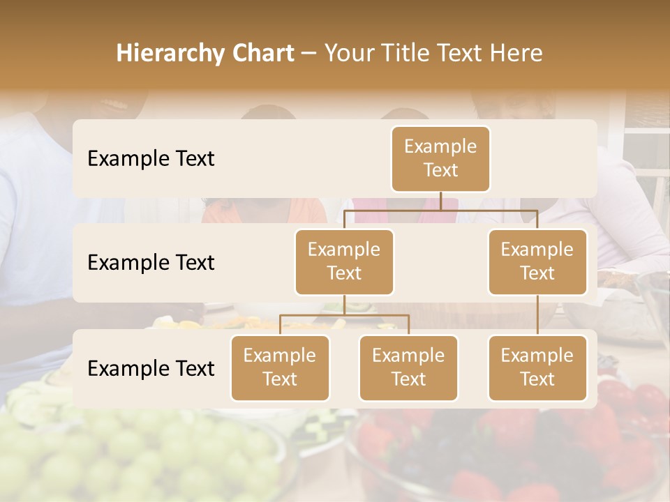 Healthy Nutrition Brunette PowerPoint Template