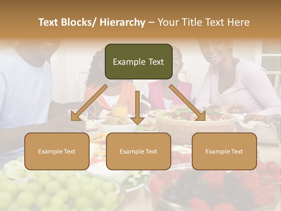 Healthy Nutrition Brunette PowerPoint Template