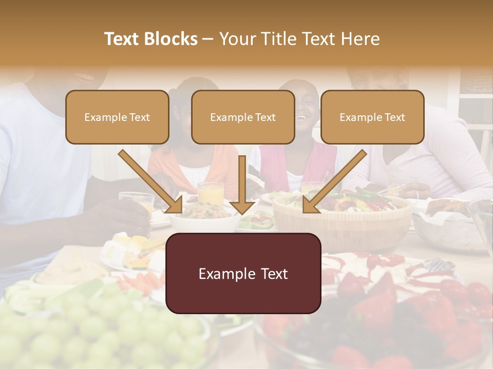 Healthy Nutrition Brunette PowerPoint Template